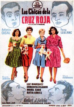 reparto de las chicas de la cruz roja|Reparto de Las chicas de la Cruz Roja (1958)